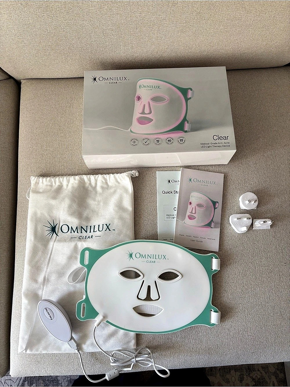 Omnilux Clear Mask